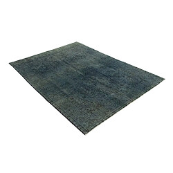 Vidal Tapis de laine 278x198 Bleu Vintage Royal pas cher