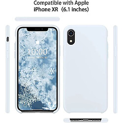 Universal Étui iPhone XR, étui en silicone iPhone XR, étui de téléphone iPhone XR, silicone iPhone XR, coquille de protection contre les chutes et les bosses, étui de téléphone en silicone