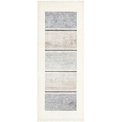 Vidal Tapis de couloir en laine 201x79 beige Darya