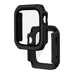 Avizar Protection Intégrale Verre Trempé Apple Watch Series 3 / 2 / 1 38mm Noir