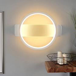 ZMH Applique LED-1ER Applique LED moderne d'intérieur 7W Blanc chaud