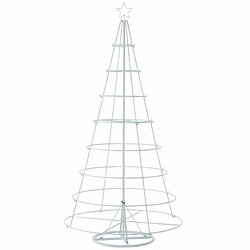 Paris Prix Statue Déco Arbre de Noël 8 Niveaux 188cm Blanc