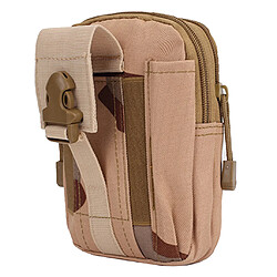 Paquet De Ceinture De Sac De Taille Tactique Imperméable Pochette Molle Couleur Camouflage Du Désert pas cher