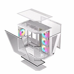 Avis Boîtier ATX semi-tour Nfortec Blanc