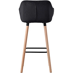 Non Tabouret de bar Grant velours pas cher