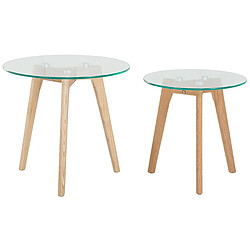 Beliani Ensemble Tables Missouri - Set de 2