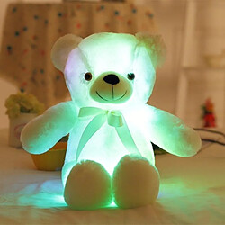 Universal Big Colorful Glowing Teddy Bear Luminous Plush - Light Up Led Teddy Bear(Blue)