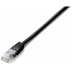 Câble Réseau Equiper Rj45 U/Utp Cat.5E Noir 50Cm