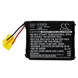 Cameron Sino CS-GM4SL Batterie pour Garmin Zumo 400/Zumo 450/Zumo 500 2200 mAh