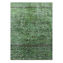 Vidal Tapis de laine 282x168 vert Ultra Vintage pas cher