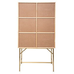 Acheter Atmosphera, Createur D'Interieur Buffet haut Rayo 2 portes cannage Beige - ATMOSPHERA