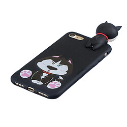 Coque en TPU Décor de poupée 3D souple chien pour votre Apple iPhone SE (2nd Generation)/8/7