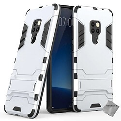 Htdmobiles Coque rigide anti choc pour Huawei Mate 20 + film ecran - ARGENT