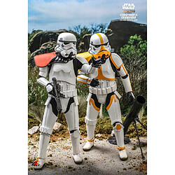 Hot Toys TMS041 - Star Wars : The Mandalorian - Stormtrooper Commander pas cher