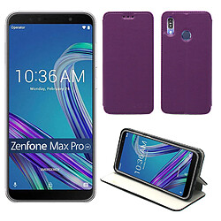 Xeptio ASUS ZenFone Max Pro M1 ZB601KL Etui coque violet pochette Slim