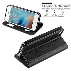 Cadorabo Coque iPhone 5 / 5S / SE 2016 Etui en Noir pas cher