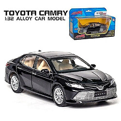 Universal 1:32 Toyota Camry Car Alloy Car Die Toy Toy Car Model Sound and Light Children's Toy Collectibles (noir)