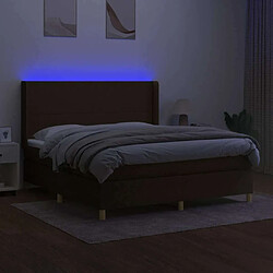 Avis Sommier à lattes,Cadre à lattes de lit pour Adulte matelas et LED Marron foncé 180x200cm -MN95272