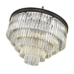 Avis Luminaire Center Plafonnier Cristal MATLOCK L80 10 Lumières