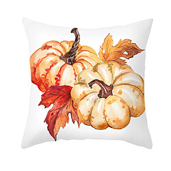 Avis P107 3PCS 45 * 45cm Thanksgiving Automne Feuilles Modèle Hug Taie d'oreiller House Maison Décoration Taie d'oreiller Sofa Coussin Coussin Coussin