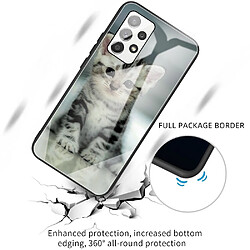 Coque en TPU antichoc chat mignon pour Samsung Galaxy A33 5G