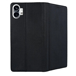 Avis Htdmobiles Housse pour Nothing Phone 1 - etui coque pochette portefeuille + film ecran - NOIR MAGNET