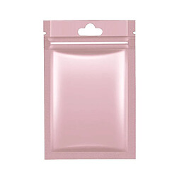 Universal (8x13cm A) 100 4 tailles Sel de bain plat Sac cosmétique Un côté Transparent Holographique Mini papier d'aluminium Fermeture à glissière Sac épais