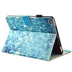 Acheter Wewoo Coque pour iPad mini 4 / mini 3 / mini 2 / mini cas de pluie universelle de modèle de goutte d'eau universel housse de protection en cuir avec support et fentes cartes sommeil