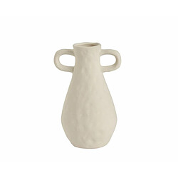 Vase Alexandra House Living Atenas Blanc Céramique 18 x 27 x 15 cm