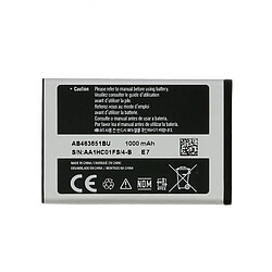 Batterie original Samsung AB463651B pour Samsung B3410 / Rex 60 / Rex 70 / Corby