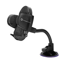 Support Voiture Téléphone Pare Brise Tableau de Bord Bras Souple Forcell Noir