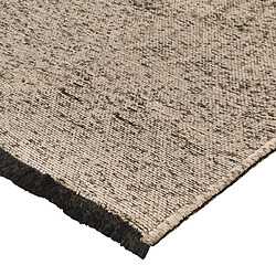 Avis Thedecofactory VENICE - Tapis en coton et polyester lavable tissé plat gris 80x150