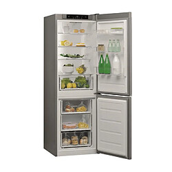 Avis Réfrigérateur combiné 60cm 339l brassé inox - w5821cox2 - WHIRLPOOL