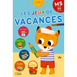 Les jeux de vacances : MS vers GS, 4-5 ans