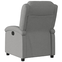 Acheter vidaXL Fauteuil inclinable Gris foncé Tissu