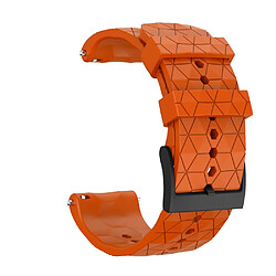 Avis Bracelet en silicone 24mm orange pour votre Suunto 9 Baro