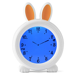 Avis Alecto Réveil enfants pédagogique et veilleuse, lapin BC100BUNNY Blanc