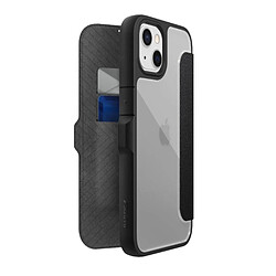 Raptic Étui de Protection pour iPhone 13 Folio Urban Noir