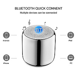 Avis Yonis Mini Enceinte Bluetooth Ultra-Portable TWS Haut-Parleur Sans Fil Céramique