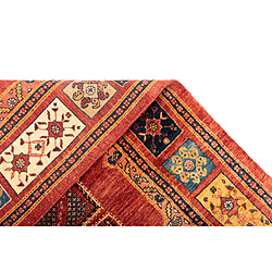 Avis Vidal Tapis de laine 166x109 rouge Kashkuli