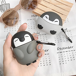 GUPBOO Airpods Coque Housse Étui Protecteur Compatible pour AirPods Pro-dessin animé mignon petit bébé pingouin