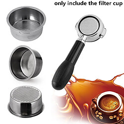 Acheter Universal Poignée de cafetière semi-automatique 58 bol de poudre simple et double 51 mm Écran de filtre 304 bol de poudre de café en acier inoxydable 54 mm