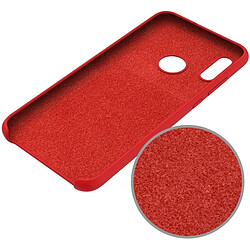 Acheter Wewoo Coque Étui de protection en silicone couleur unie Dropproof pour HuHonor 10 Lite (rouge)