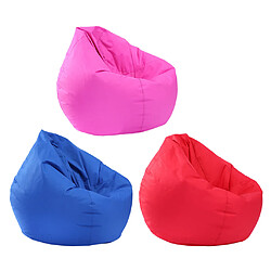 Housse de rangement pour sac de rangement en peluche imperméable rouge et bleu et rose vif