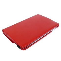 Acheter Wewoo Smart Cover rouge pour iPad mini 1/2/3 360 degrés Rotatif Litchi Texture étui en cuir avec support