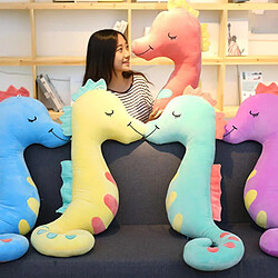 Universal (rose) 80 cm Giant Seahorse Plux Toys Colorful Soft Soft Plux Doll Kawaii Room Decor Cartoon