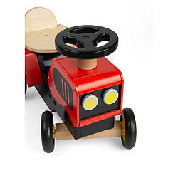 Avis Bigjigs Toys Porteur en bois en forme de tracteur