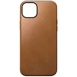 Nomad Coque Modern en Cuir pour iPhone 15 Plus Marron clair