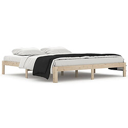 vidaXL Cadre de lit sans matelas 180x200 cm