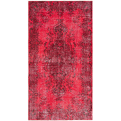 Acheter Vidal Tapis de laine 213x114 rouge Ultra Vintage